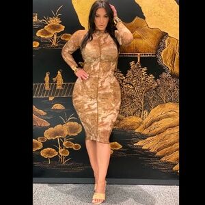 Naked Wardrobe mesh dress